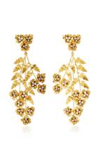 Jennifer Behr Aveline Gold-plated Swarovski Crystal Earrings