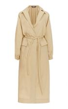 Kassl Belted Cotton Trench Coat