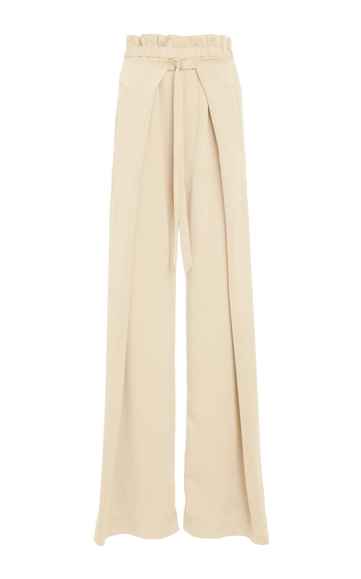 Cult Gaia Pj Wrap-effect Tencel Blend Pants