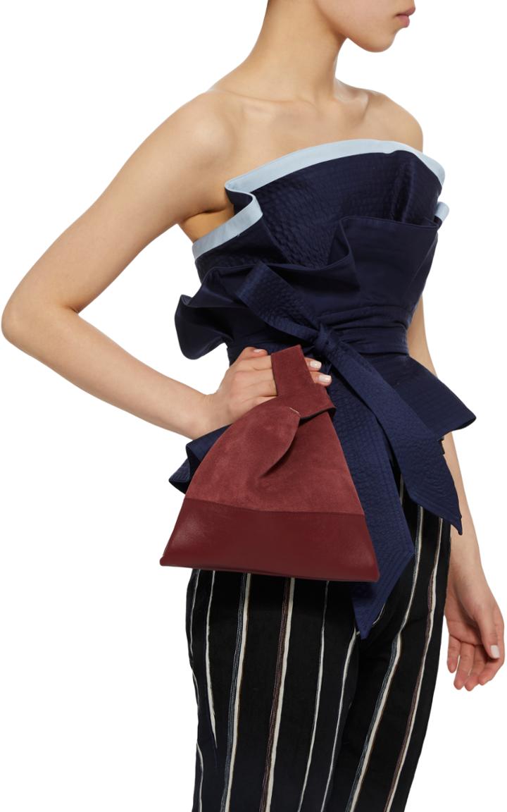 Hayward Suede And Leather Mini Shopper