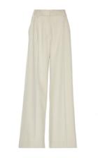 Ryan Roche Wide Leg Cashmere Trousers