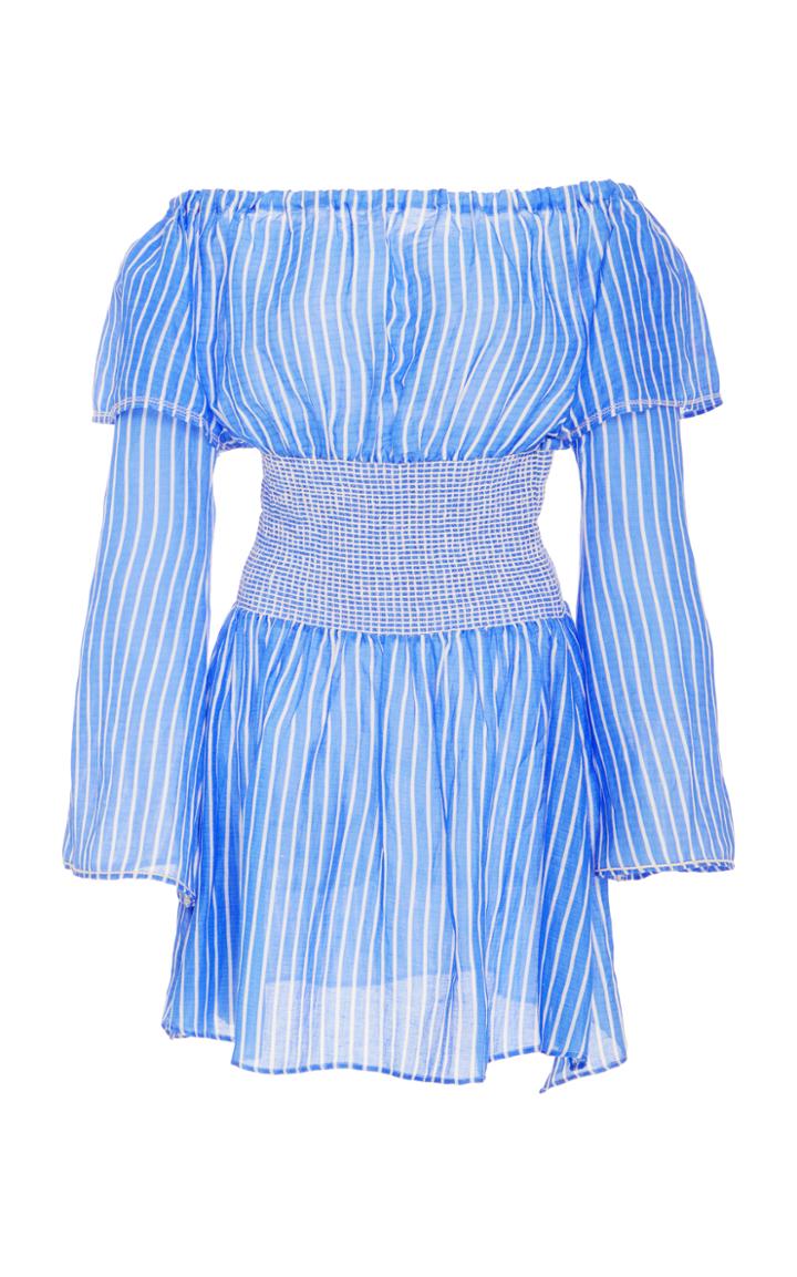 A Peace Treaty Branca Off The Shoulder Dress