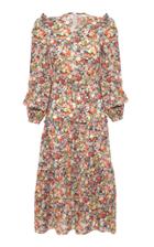Anna Mason Christy Floral Printed Midi Dress