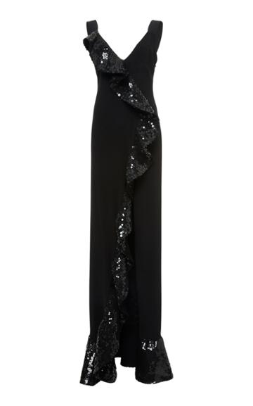 Georgine Charlize Sleeveless Embellished Maxi Dress