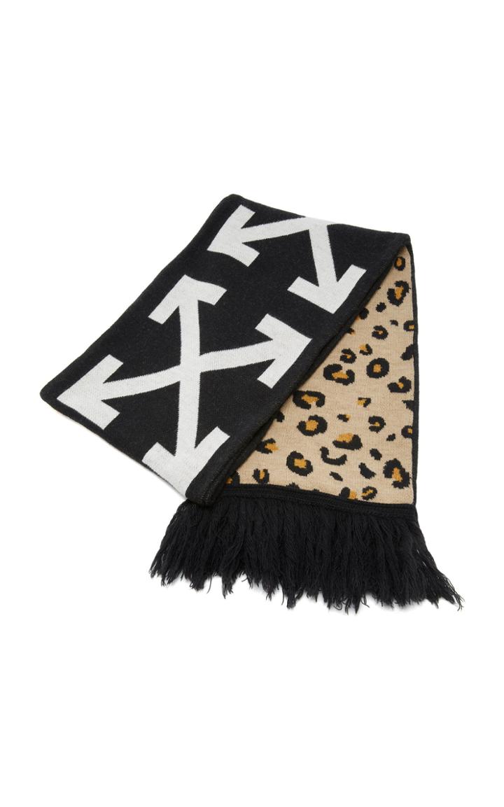 Off-white C/o Virgil Abloh Branded Arrow Logo Scarf