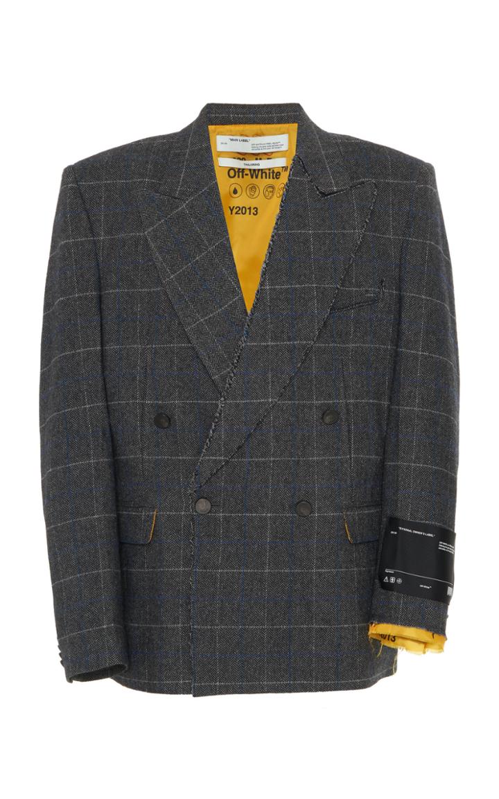 Off-white C/o Virgil Abloh Volume Double-breasted Blazer