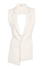 Mrz Collared Open Back Gilet