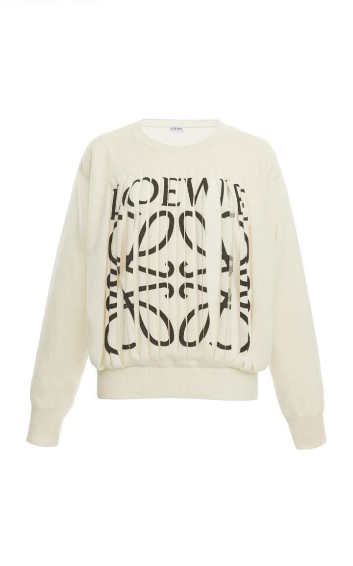 Loewe Loewe Cashmere Cut Sweater