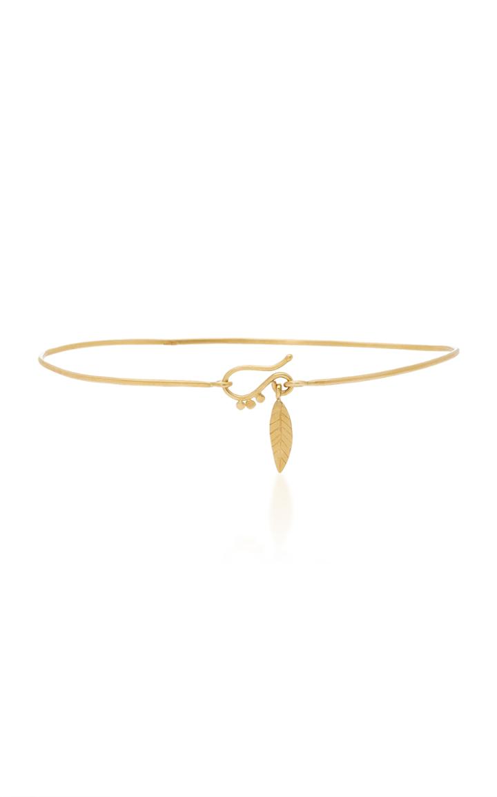 Charlotte Wendes Leaf Tangle Bracelet