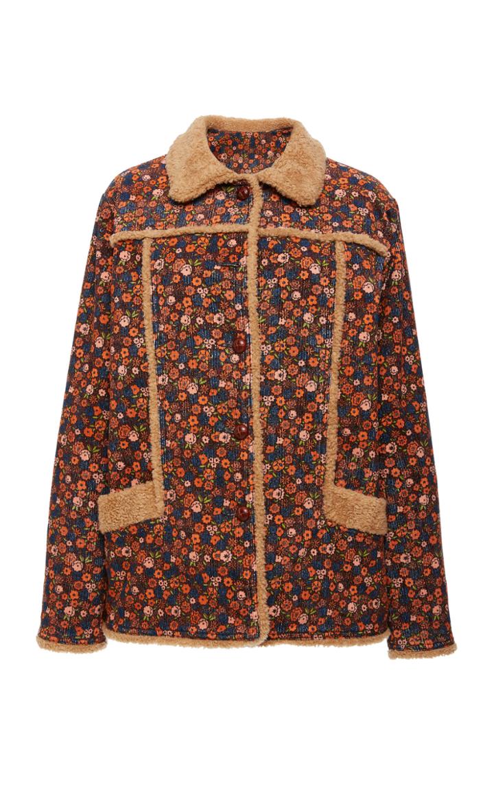 Anna Sui Ditsy Daze Corduroy Levi's Jacket