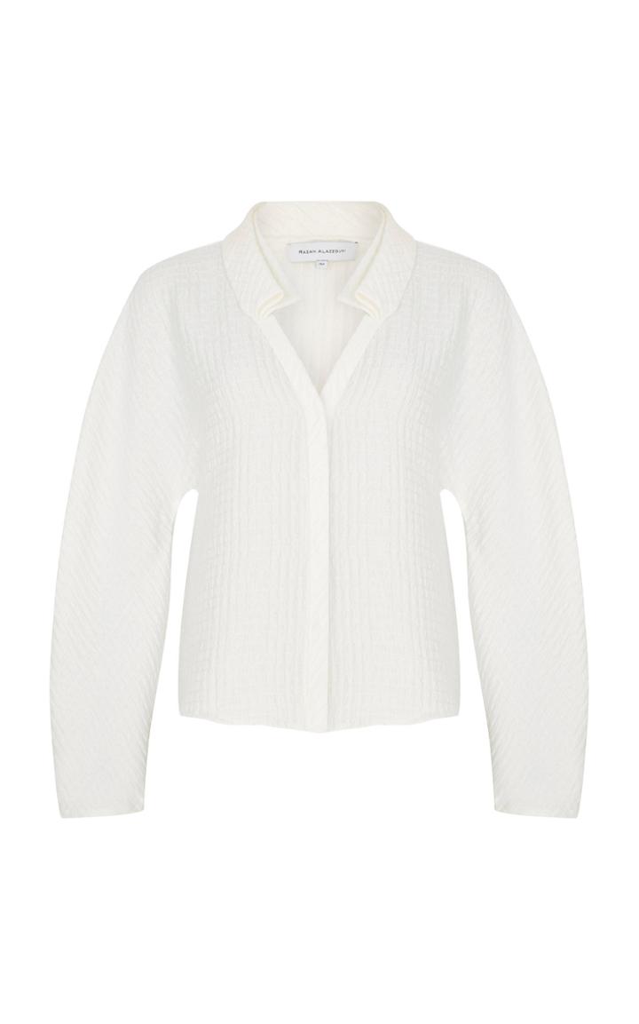 Razan Alazzouni Double Collar Shirt