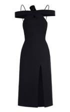 Moda Operandi Matriel Off The Shoulder High-slit Midi Dress