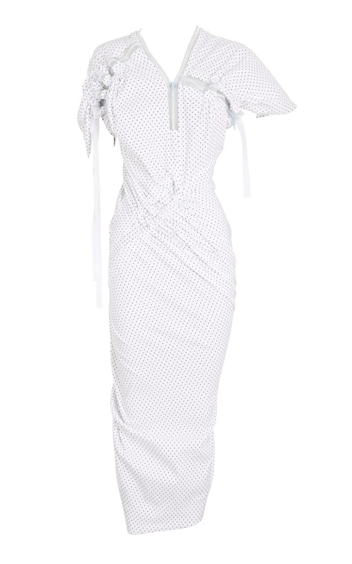 Christopher Esber Coiled Zip Midi Dress