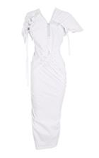 Christopher Esber Coiled Zip Midi Dress