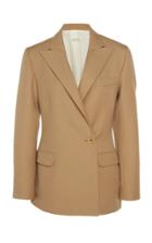 Boontheshop Collection Wool Peaked Lapel Blazer