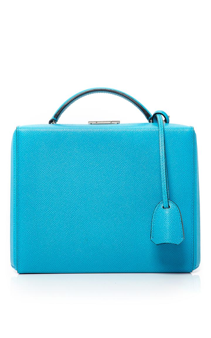 Mark Cross Saffiano Grace Large Box Bag