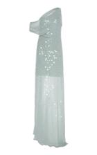Moda Operandi Cushnie Sequined Silk Gown Size: 2