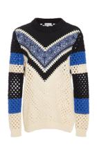 Red Valentino Crochet Embroidered Sweater