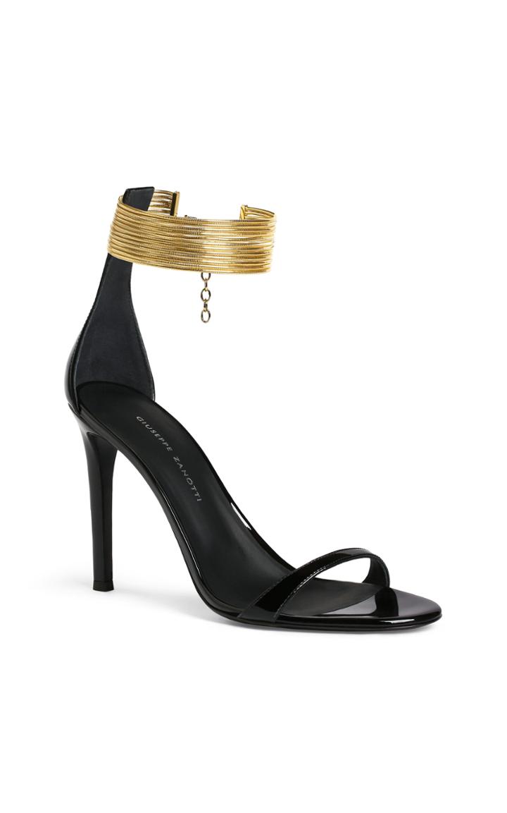 Giuseppe Zanotti Cuff-detailed Leather Sandals
