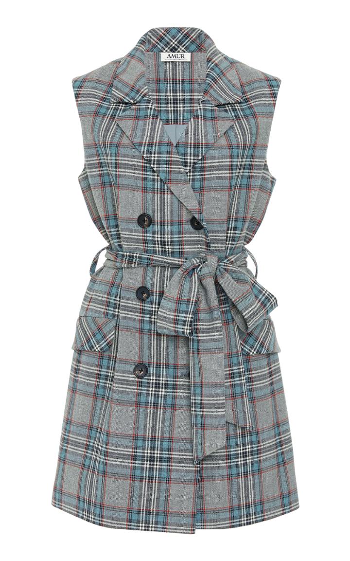 Amur Dalton Plaid Vest