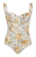 Ephemera Floral-print Balconette Swimsuit
