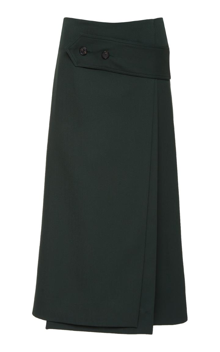 Victoria Beckham Wide Martingale Skirt