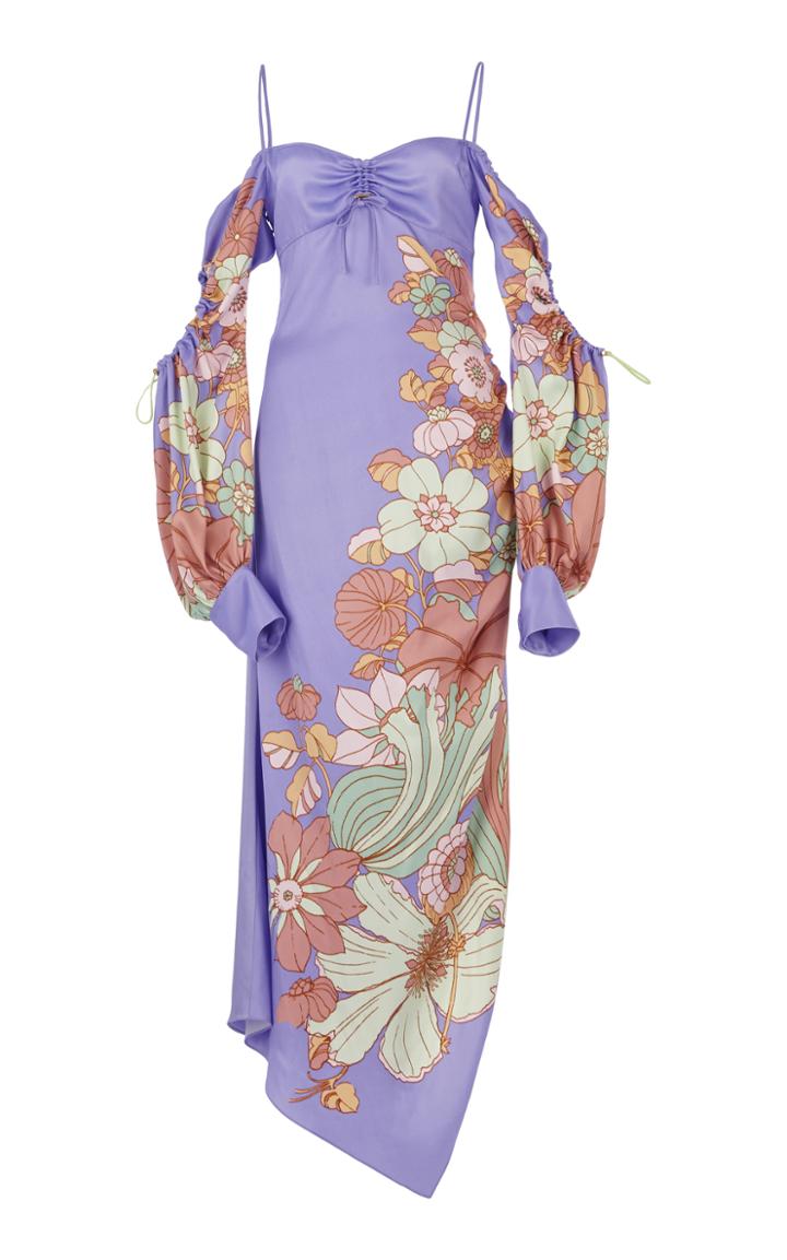 Peter Pilotto Printed Satin Cami Dress