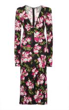 Moda Operandi Tom Ford Floral Crepe-jersey Midi Dress
