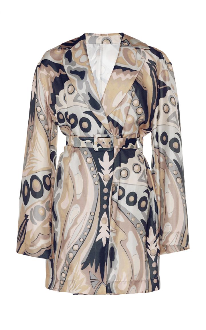 Cult Gaia Harper Wrap Shirt Dress