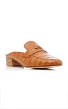 Adriana Castro Aida Crocodile Mules