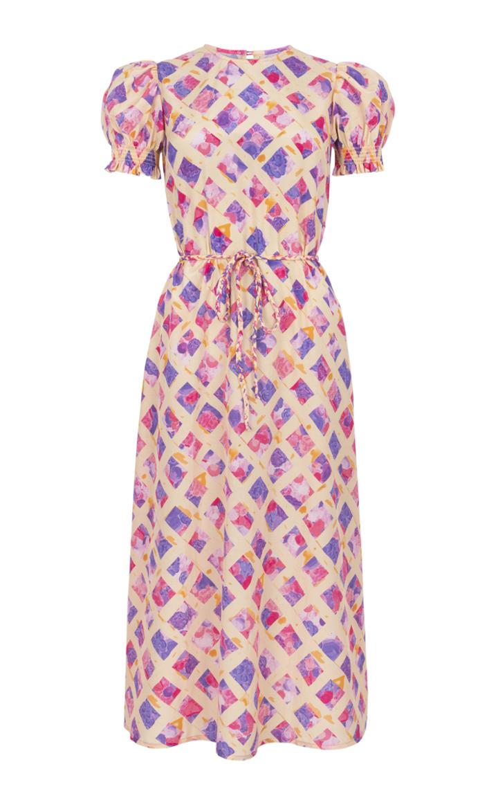 Moda Operandi Helmstedt Printed A-line Dress