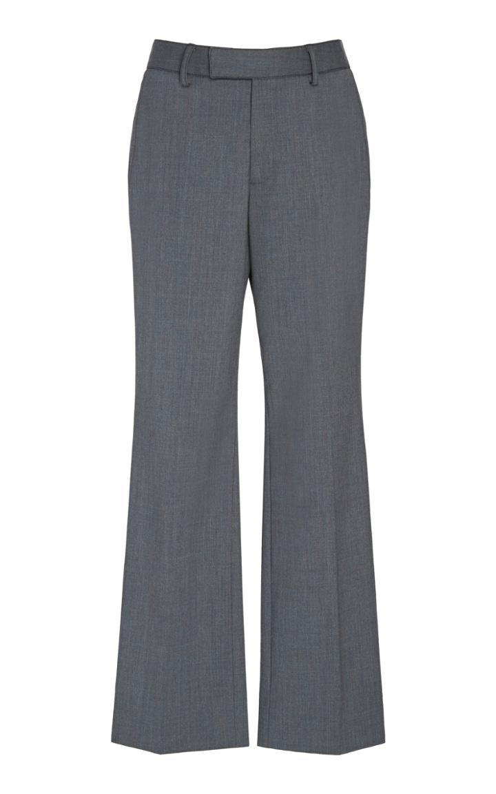 Moda Operandi Zac Posen Wool Straght-leg Pants Size: 4