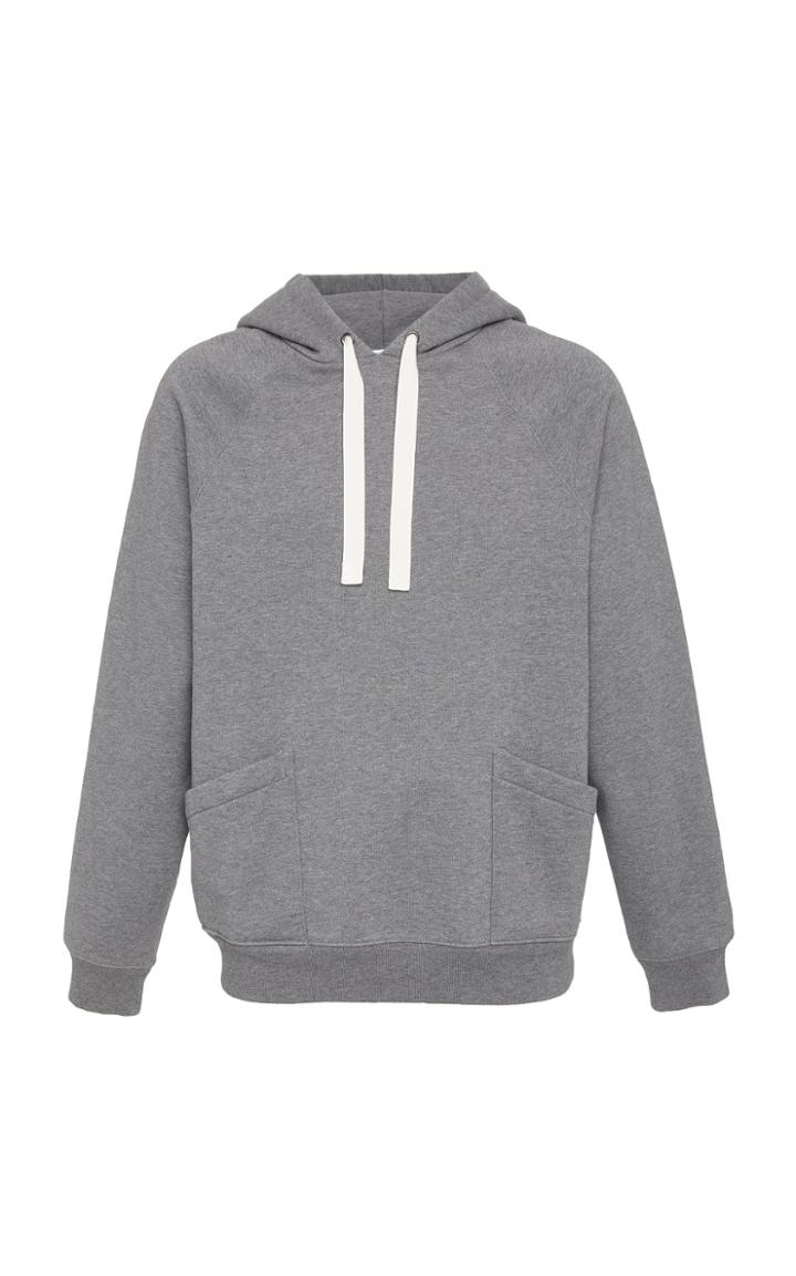 Frame Cotton-blend Hooded Sweatshirt