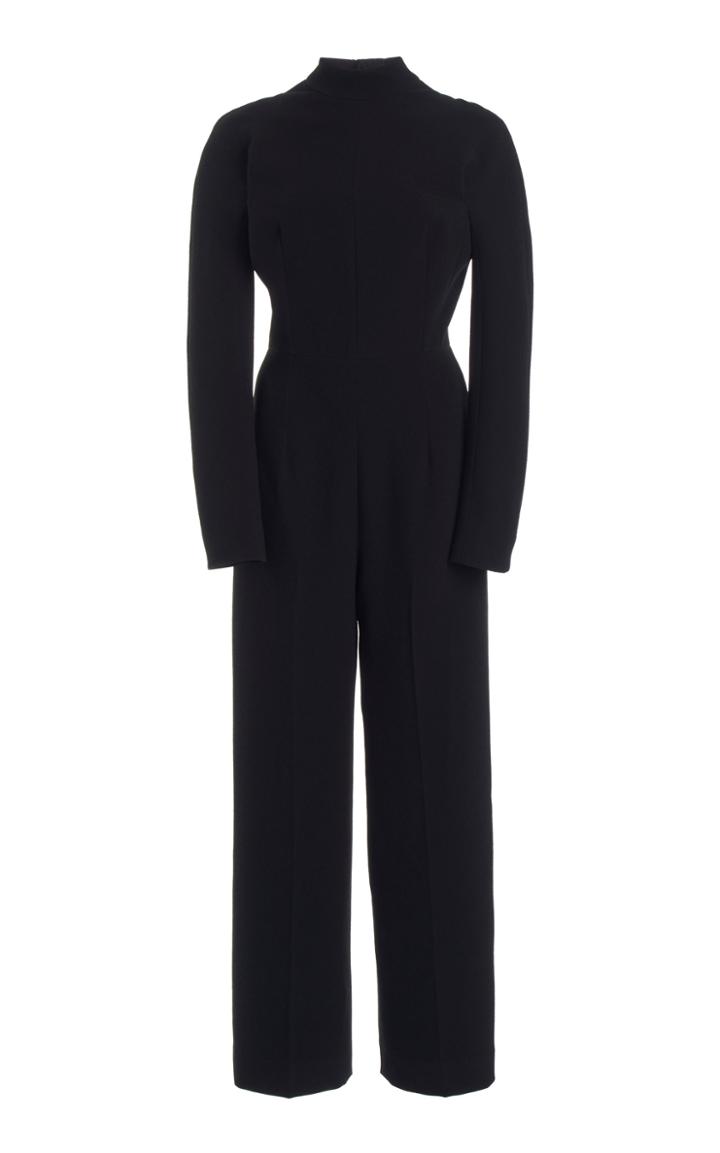 Moda Operandi Emilia Wickstead Danielle Crepe Straight-leg Jumpsuit