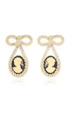 Jennifer Behr Greta Gold-tone And Crystal Earrings