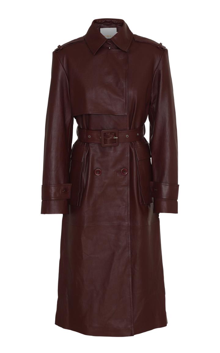 Remain Pirello Trench Coat-leather