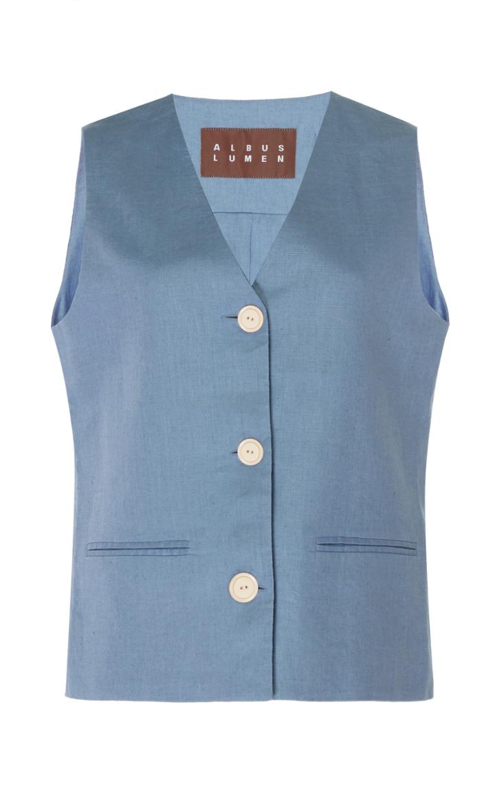 Albus Lumen Agaso Linen Vest