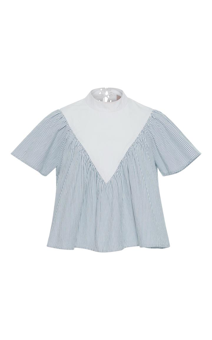 Sea Lace Back Stripe Top