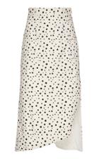 Silvia Tcherassi Gimme Polka-dot Cotton Midi Skirt