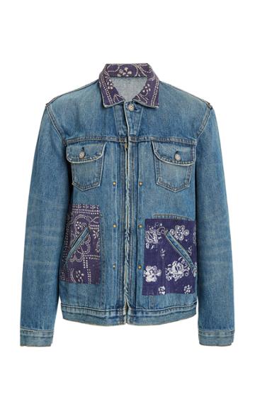 B Sides Lennon Paneled Denim Jacket
