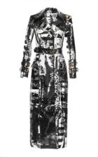 Balmain Transparent Newspaper Trench