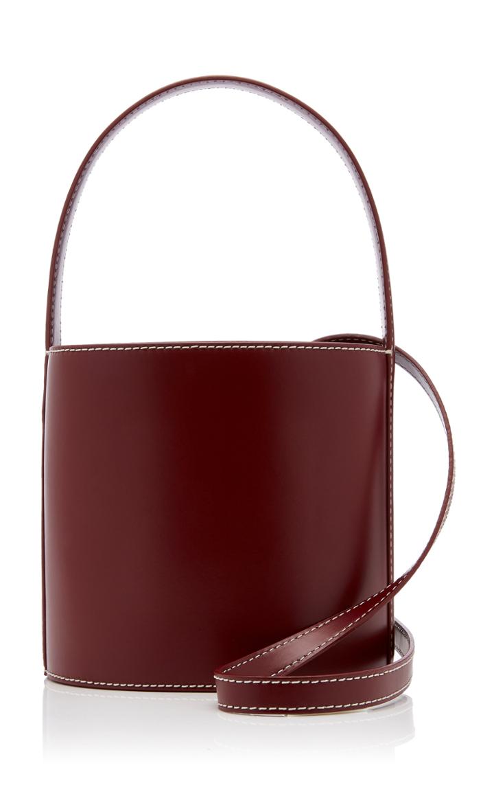 Moda Operandi Staud Bissett Leather Bucket Bag