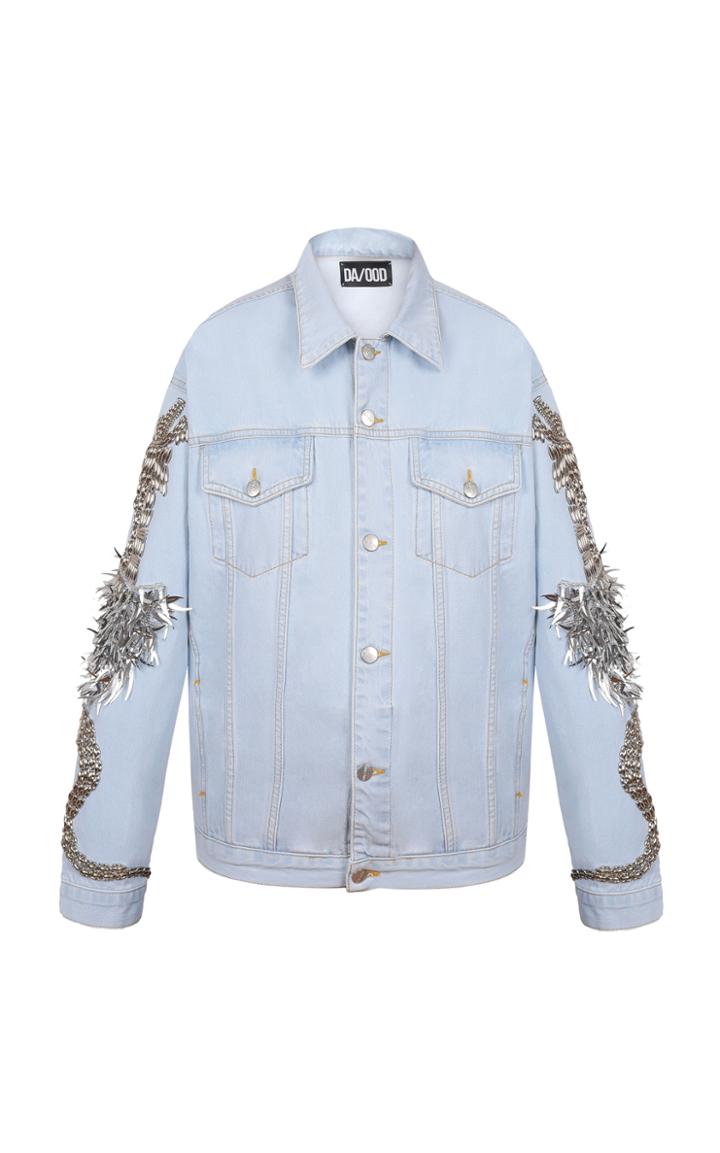 Dalood Embellished Denim Jacket