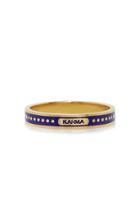 Foundrae Karma 18k Gold Enamel Ring