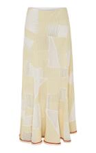 Christopher Esber Patchwork Multi Rib Skirt