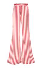 Alexis Rasha Striped Satin Flared Pants