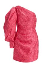Moda Operandi Acler Piermont Floral Jacquard One-shoulder Mini Dress