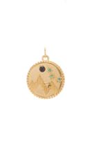 Foundrae Earth Element 18k Gold And Smokey Quartz Pendant