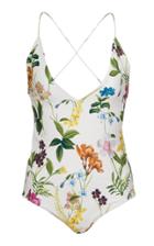 Moda Operandi Cara Cara Sagg Main Printed Swimsuit Size: 2