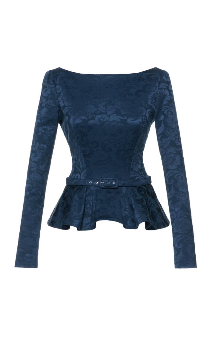 Lena Hoschek Lotus Peplum Top